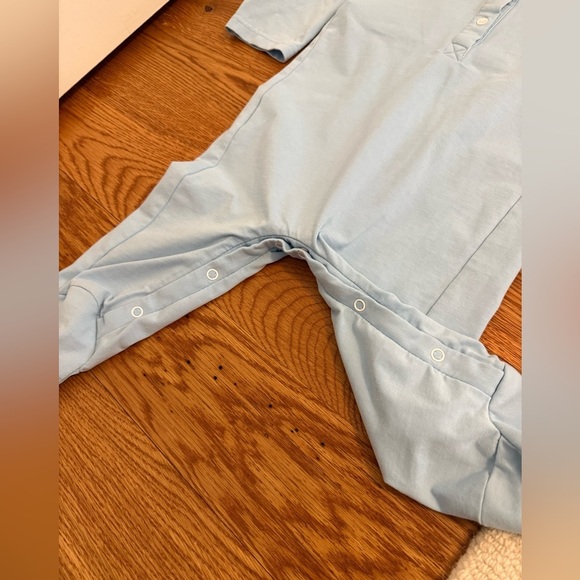 Smocked Threads by Cecil and Lou Light Blue Jumper size 18M - Picture 8 of 8